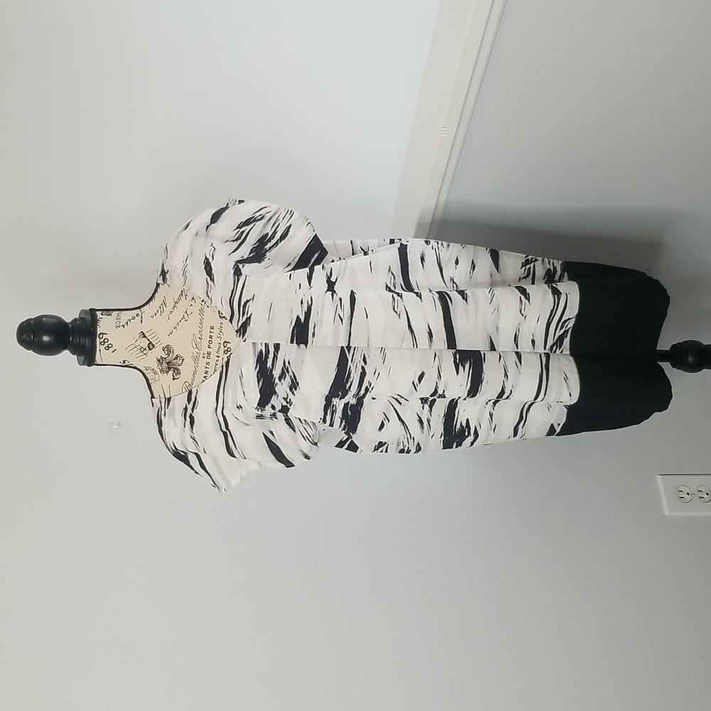 Katherine Barclay black and white Dress size 6